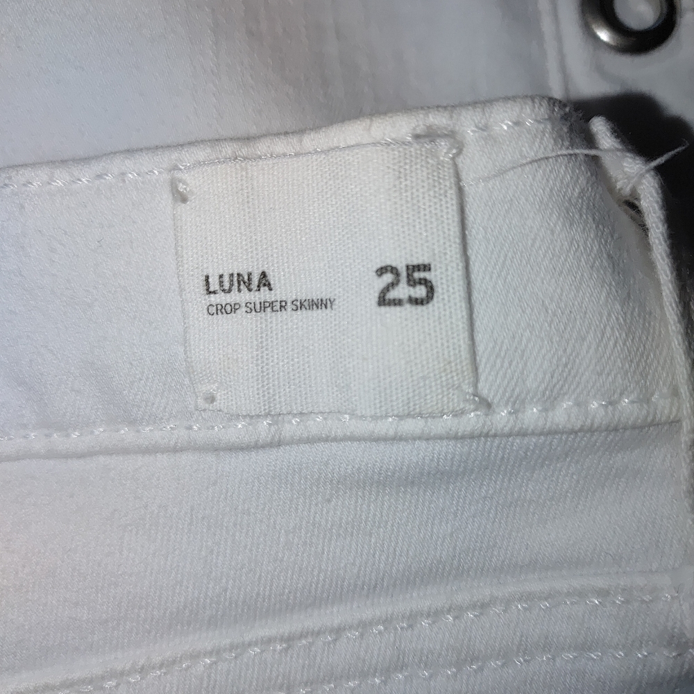 HUDSON LUNA GROMMETED SKINNY CROP 25 - Picture 14 of 15